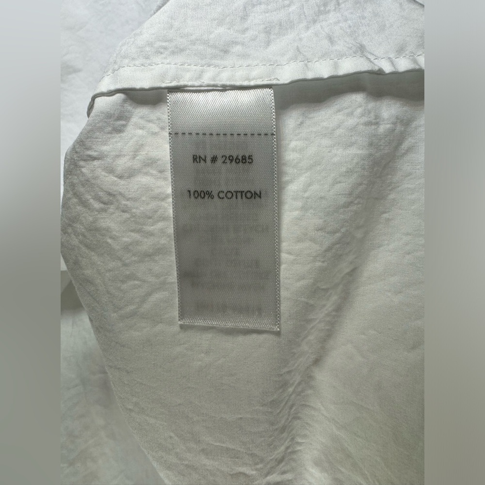 Pendleton White 100% Cotton Button Down Shirt Bus… - image 10